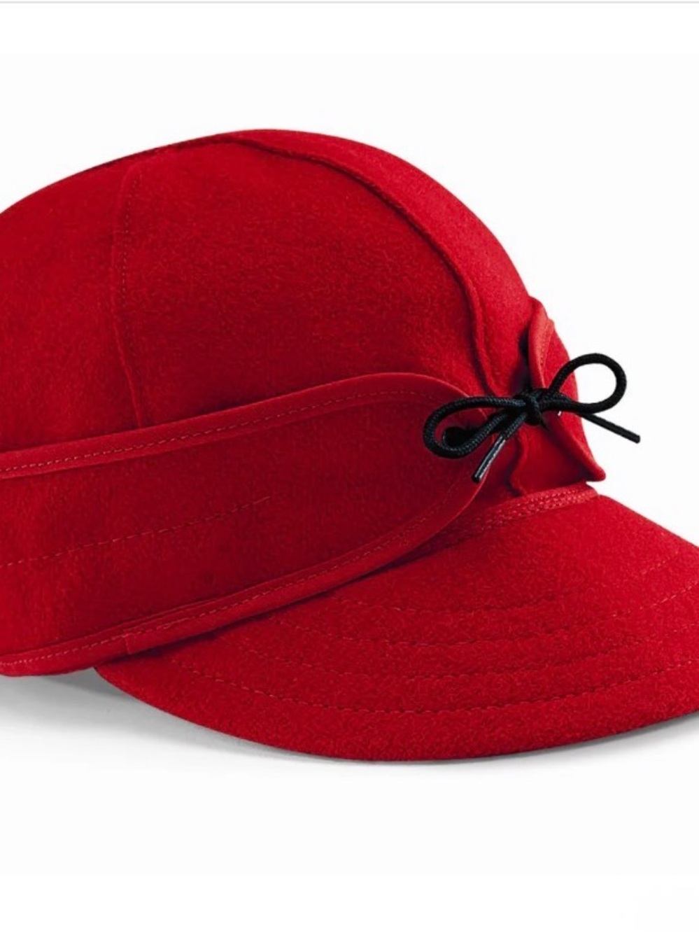 Stormy Kromer Original Red Wool Hunting Cap USA 7 1/8 USA Gorpcore Cabincore